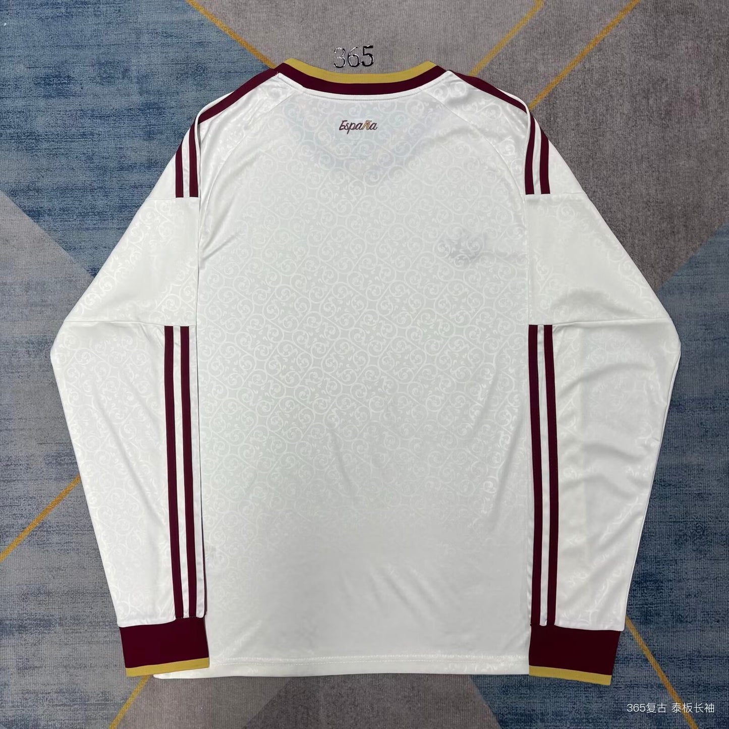 Spain 2026/2027 Away Long Sleeve Fan Version Football Jersey