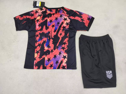 USA 2026/2027 Kids Goalkeeper Fan Version Football Jersey