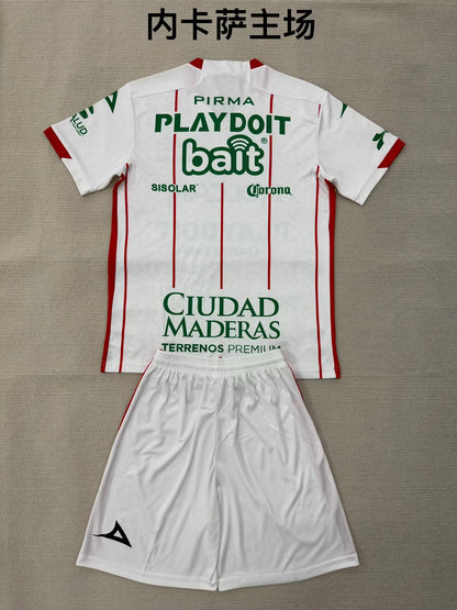 Necaxa 2025/2026 Kids Home Fan Version Football Jersey