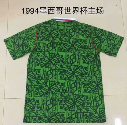 Retro Mexico 1998 Home Football Jersey