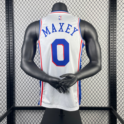 Philadelphia 76ers 2023 Home Football Jersey
