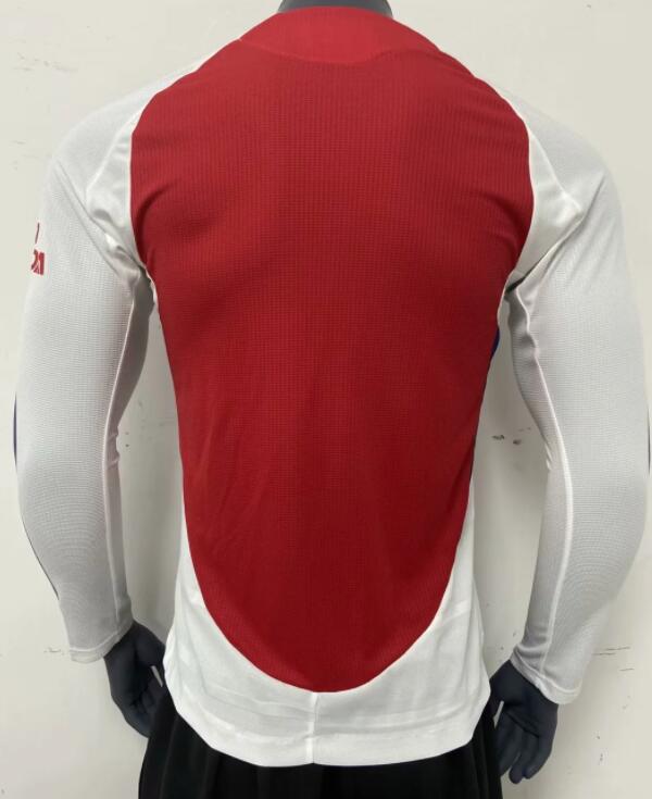 Arsenal 2024/2025 Home Long Sleeve Player Version Football Jersey