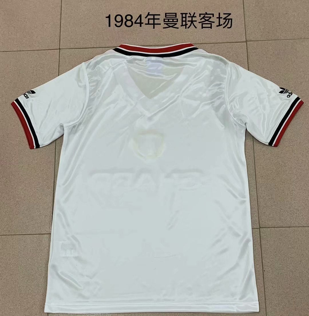 Retro Manchester united 1984 Away Football Jersey