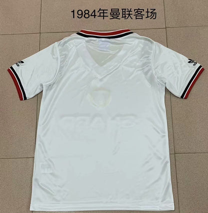 Retro Manchester united 1984 Away Football Jersey