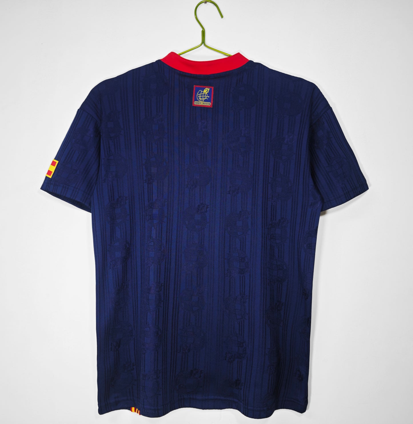 Retro Spain 1996 Away Football Jersey