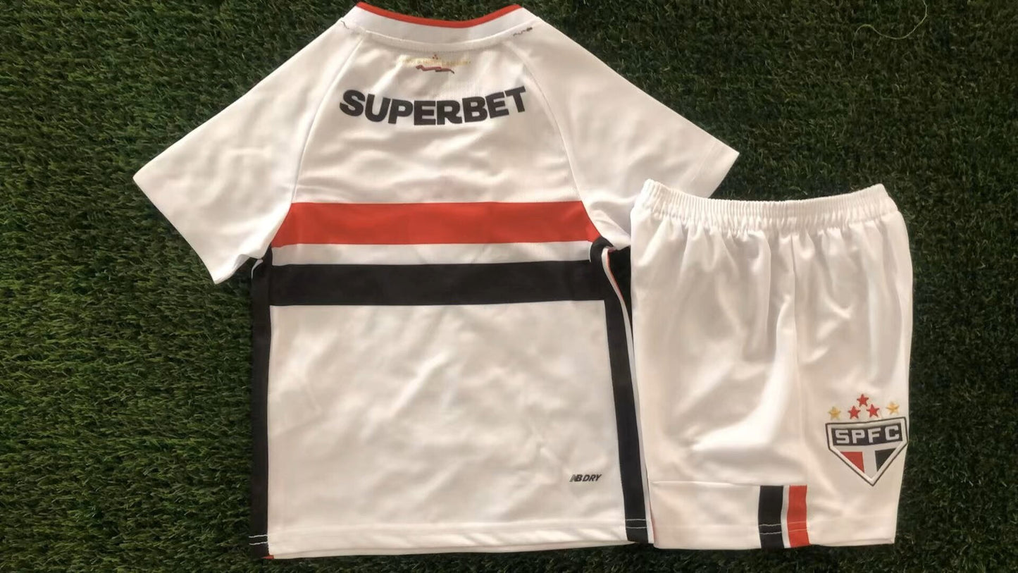 Sao Paulo 2026/2027 Kids Home Fan Version Football Jersey