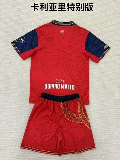 Cagliari Special Edition 2024/2025 Kids Fan Version Football Jersey