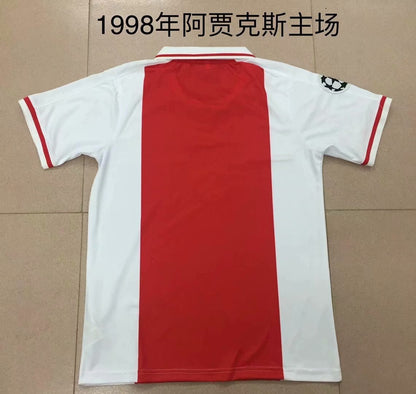 Retro ajax 1998 Home Football Jersey