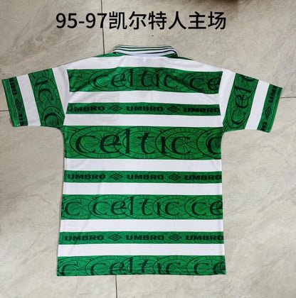 Retro Celtic 1995/1997 Home Football Jersey