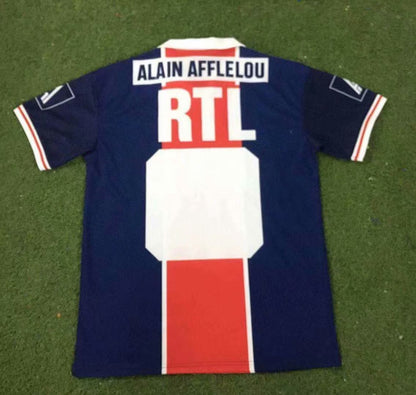 Retro PSG Paris 1990/1991 Home Fan Version Football Jersey