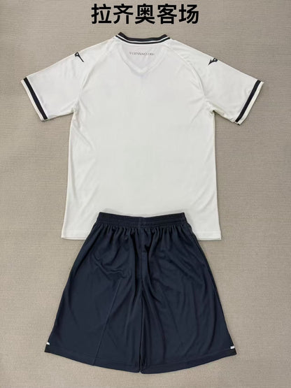 Lazio 2025/2026 Kids Away Football Jersey