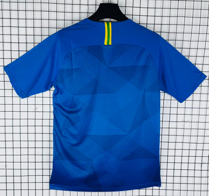 Retro Brazil 2018 Away Football Jersey