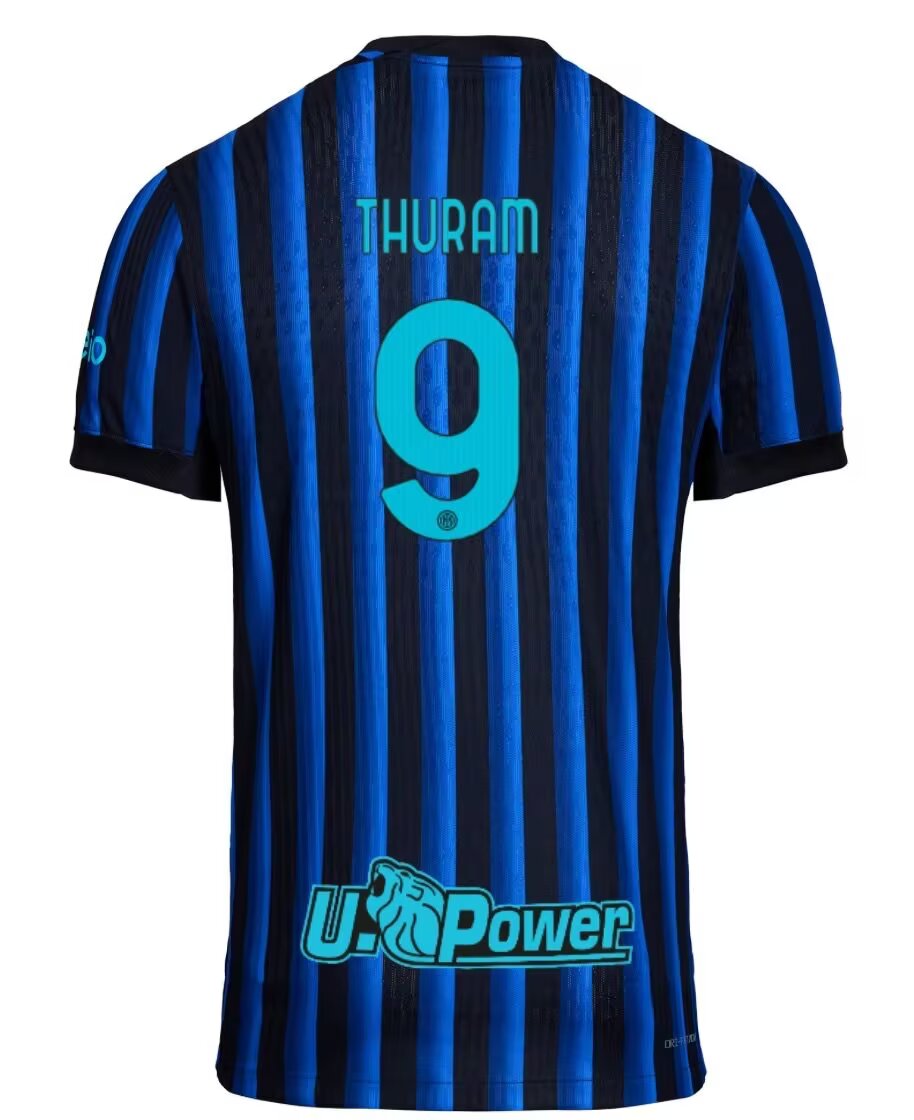 Inter Milan 2025/2026 Home Player Version Football Jersey