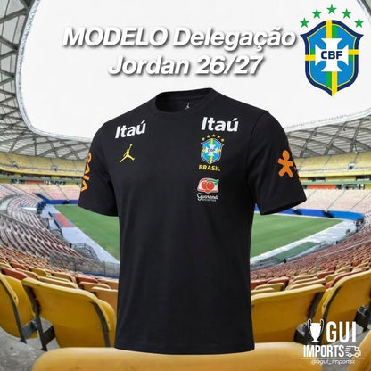 Brazil T-shirt Black Jersey 2026-2027