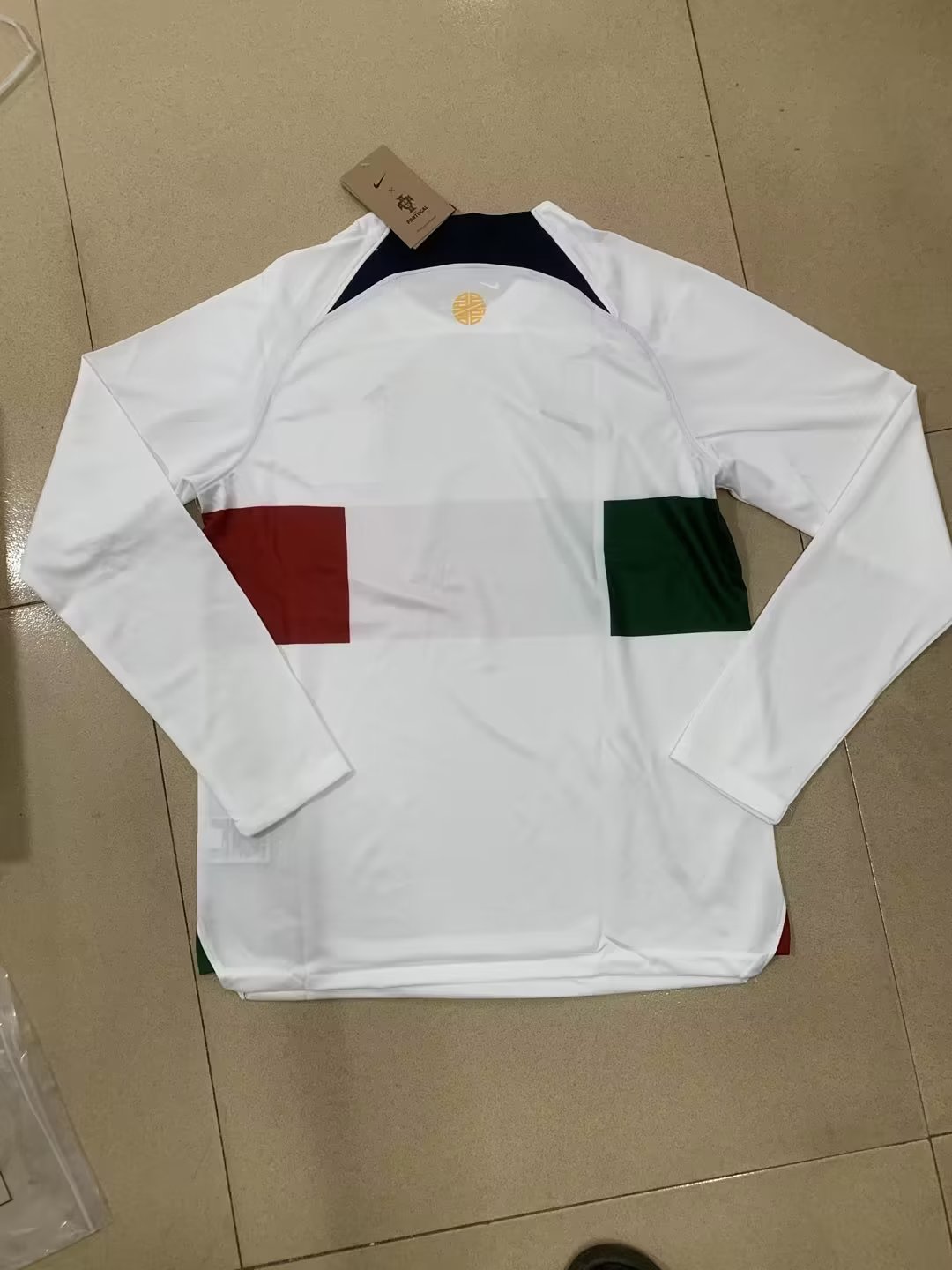 Portugal 2022/2023 Away Long Sleeve Fan Version Football Jersey