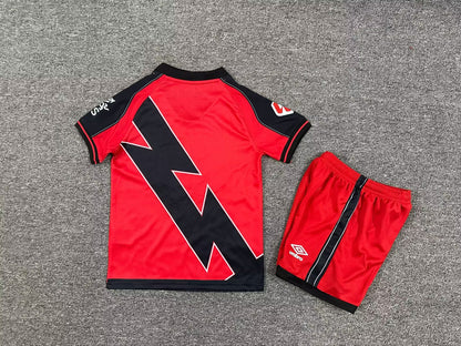 Rayo Vallecano 2025/2026 Kids Away Football Jersey