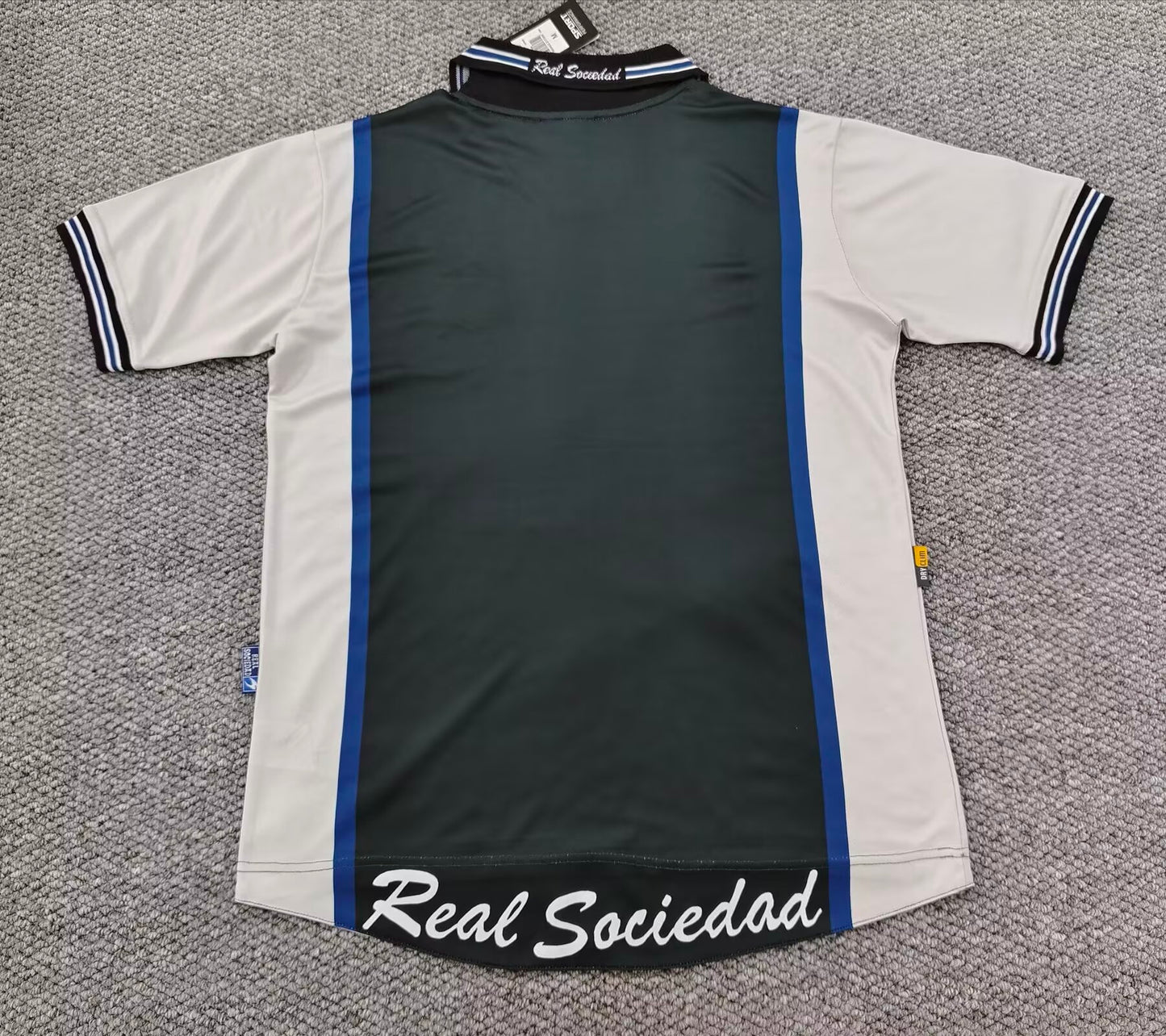 Retro Real Sociedad 2000/2002 Away Fan Version Football Jersey