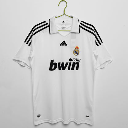 Retro Real Madrid 2008/2009 Home Football Jersey