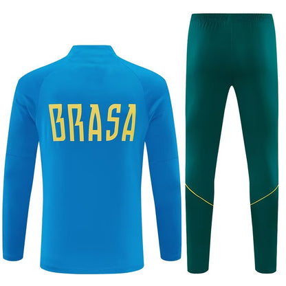 Brazil Training Tracksuit Blue (Kids And Man 10-2XL) 2026-2027