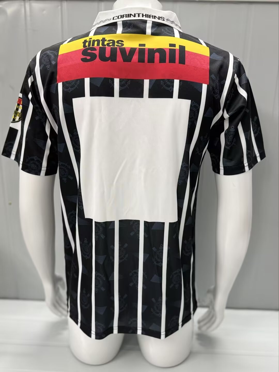 Retro Corinthians 1995 Away Fan Version Football Jersey