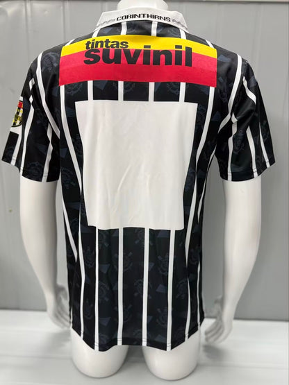 Retro Corinthians 1995 Away Fan Version Football Jersey