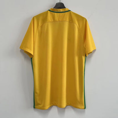 Retro Brazil 1996 Home Football Jersey