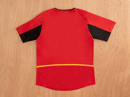 Retro Belgium 2002 Home Football Jersey