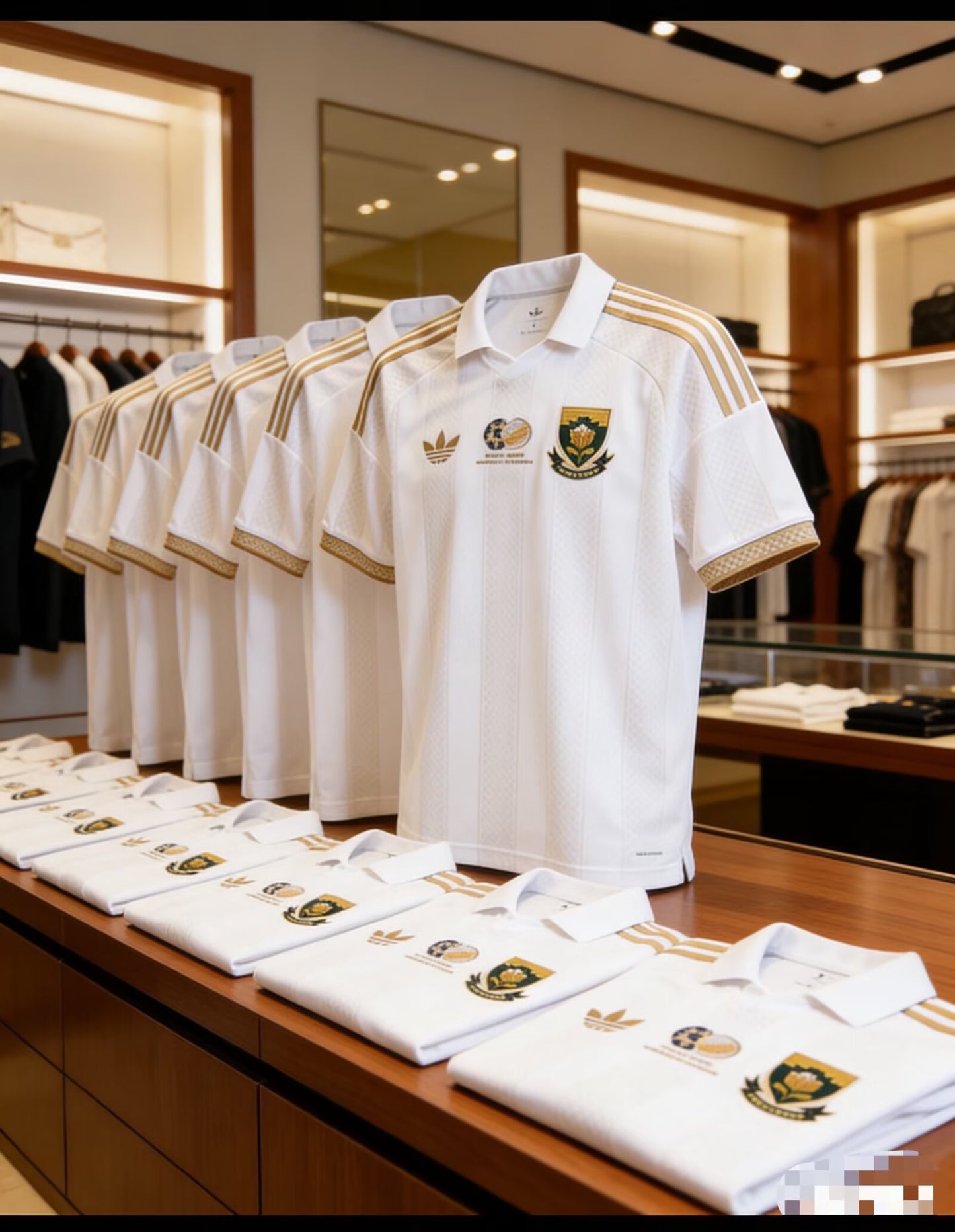 South Africa 2026/2027 Third Away Fan Version Football Jersey