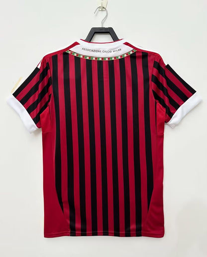 Retro AC Milan 2011/2012 Home Fan Version Football Jersey