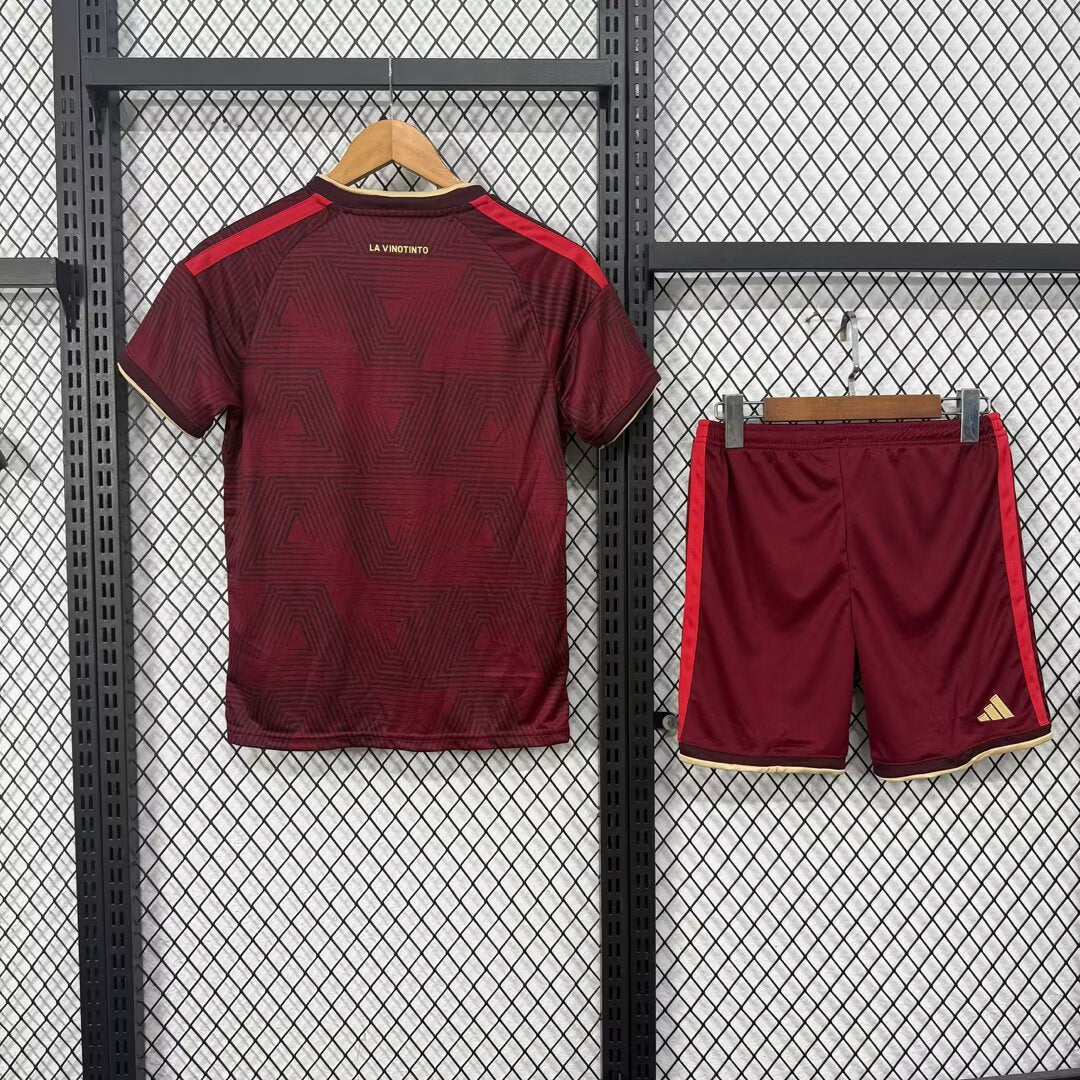 Venezuela 2026/2027 Kids Home Fan Version Football Jersey