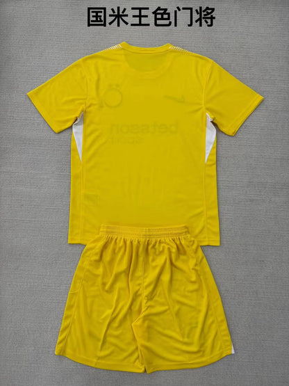 Kids jerseys 2025/2026 Kids Goalkeeper Fan Version Football Jersey