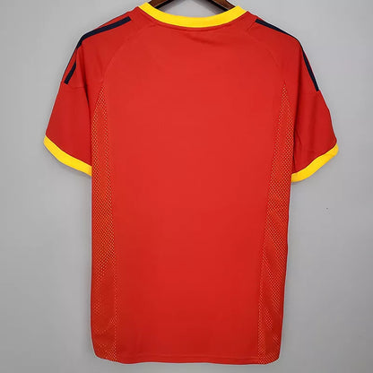 Retro Spain 2002 Home Football Jersey