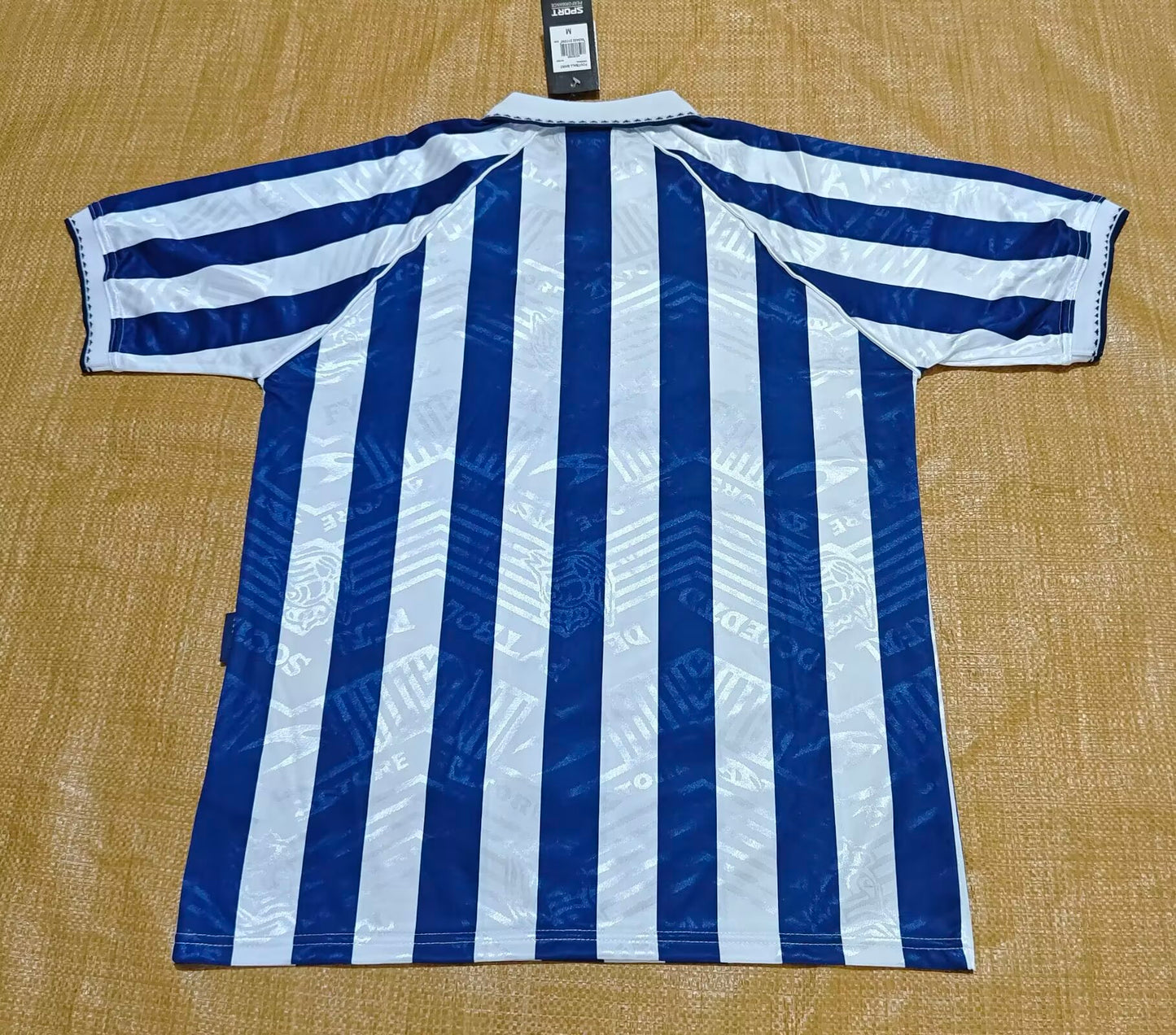 Retro Real Sociedad 1994/1995 Home Fan Version Football Jersey