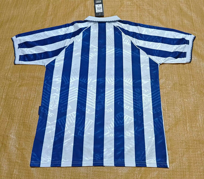 Retro Real Sociedad 1994/1995 Home Fan Version Football Jersey