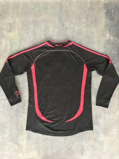 Retro AC Milan 2006/2007 Away Long Sleeve Football Jersey