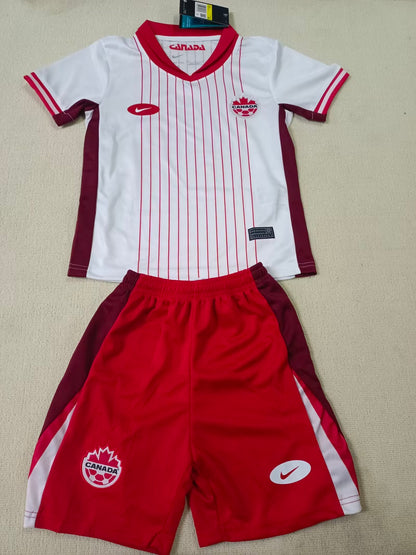 Canada 2024/2025 Kids Away Football Jersey