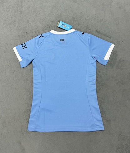 Manchester City 2025/2026 Women Home Fan Version Football Jersey