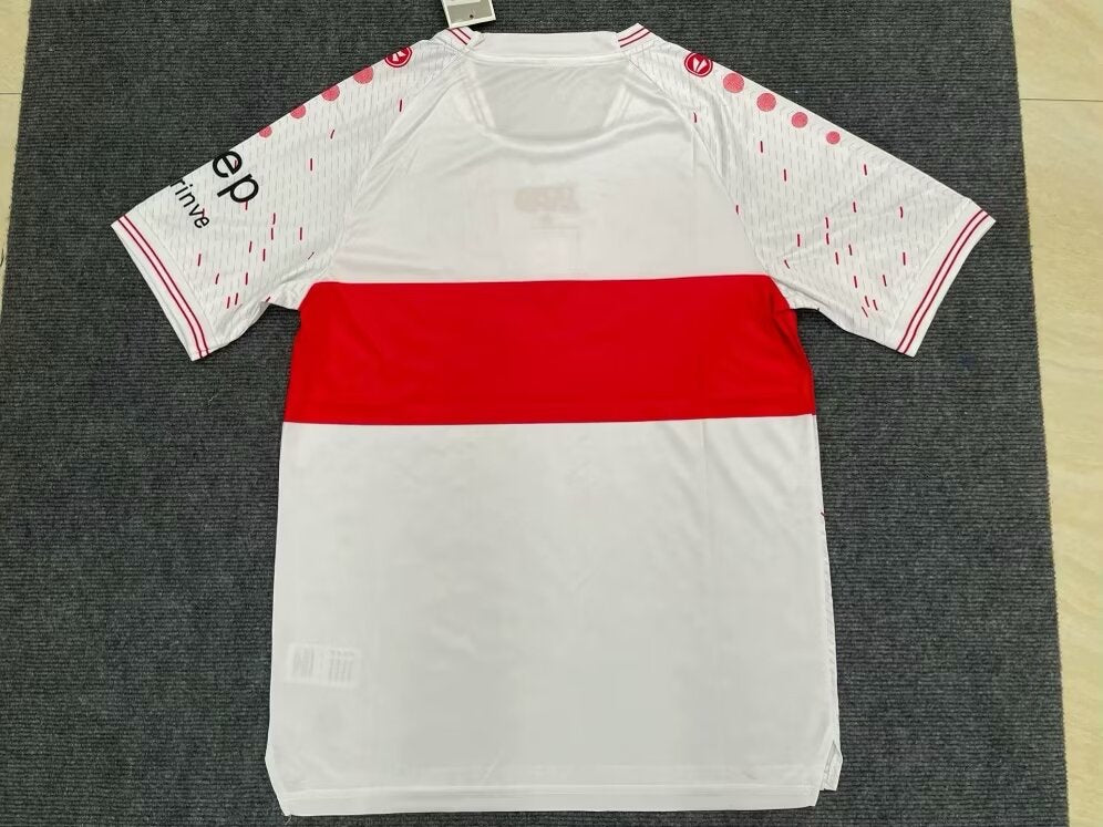 Stuttgart 2023/2024 Home Fan Version Football Jersey