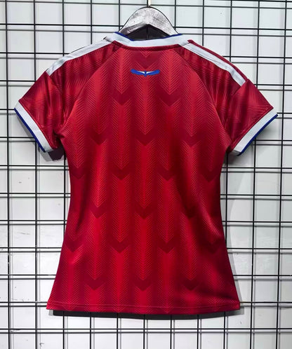 Chile 2026/2027 Women Home Fan Version Football Jersey