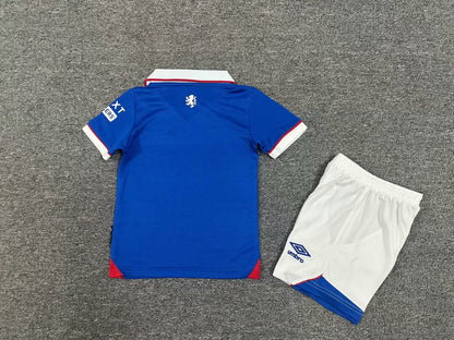 Rangers 2025/2026 Kids Home Football Jersey