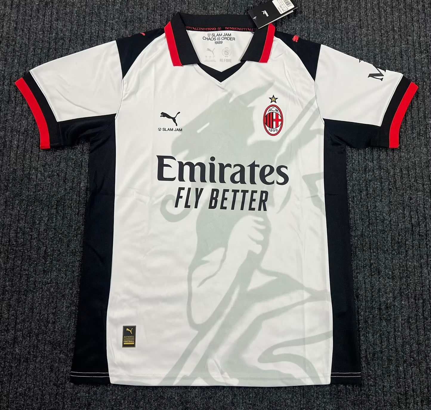 AC Milan 2025/2026 Away Fan Version Football Jersey