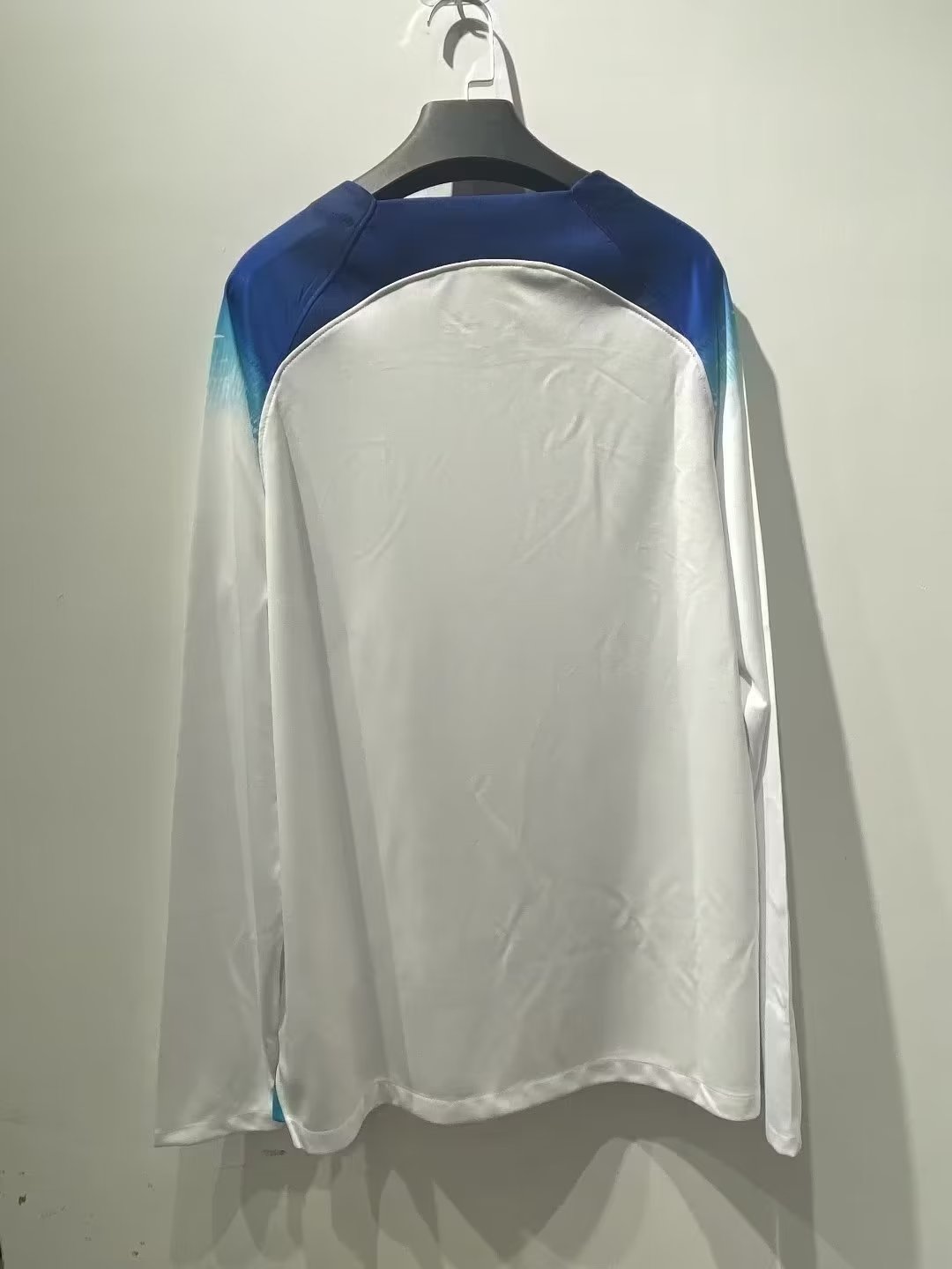 England 2022/2023 Home Long Sleeve Fan Version Football Jersey