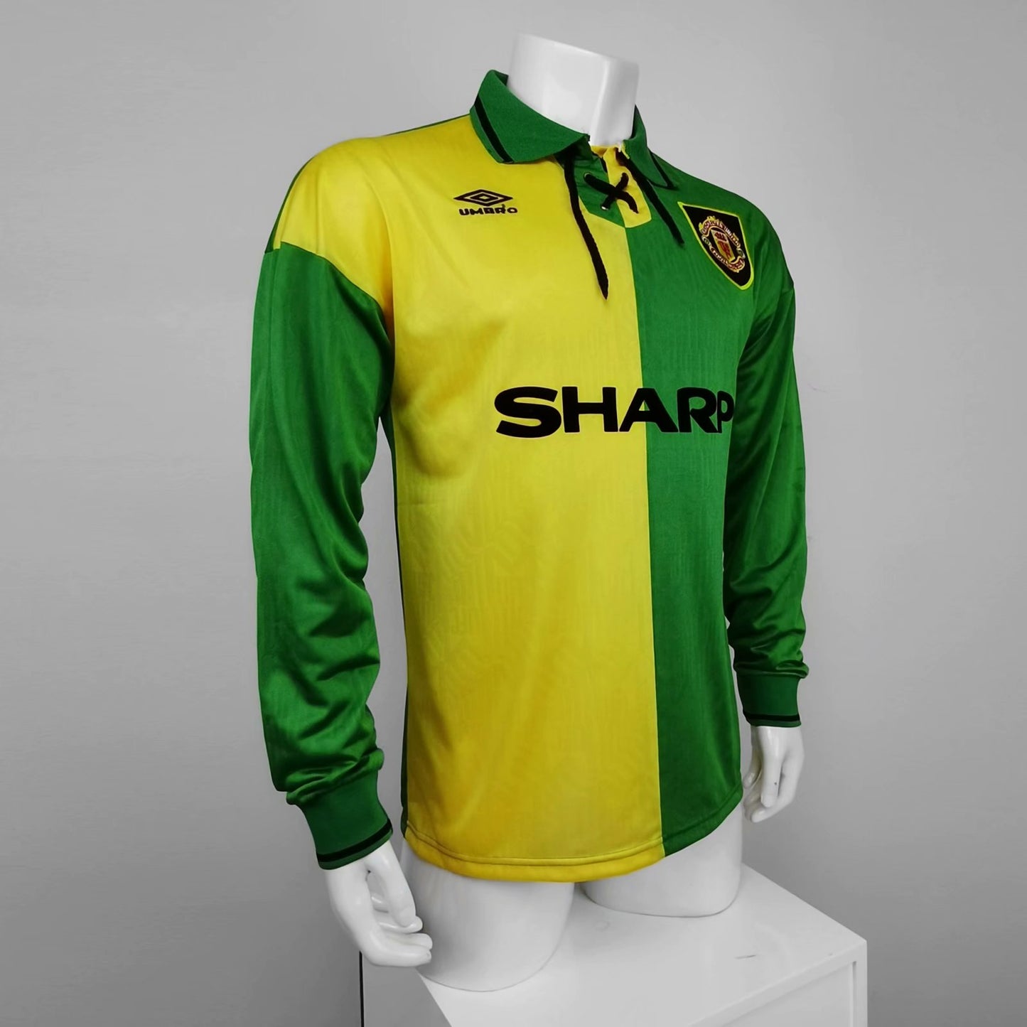 Retro Manchester united 1992 Long Sleeve Football Jersey