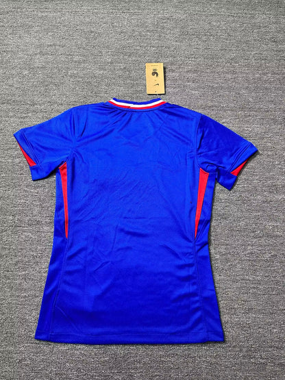 French 2024/2025 Women Home Fan Version Football Jersey