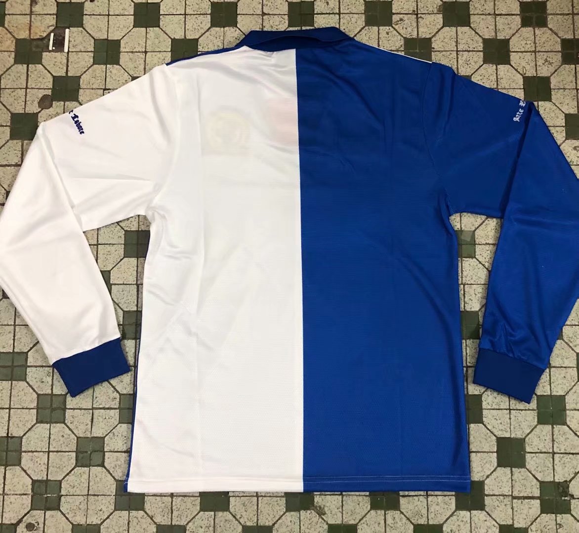 Retro England Other Clubs 1994/1995 Home Long Sleeve Fan Version Football Jersey