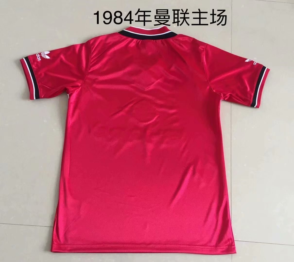 Retro Manchester united 1984 Home Football Jersey