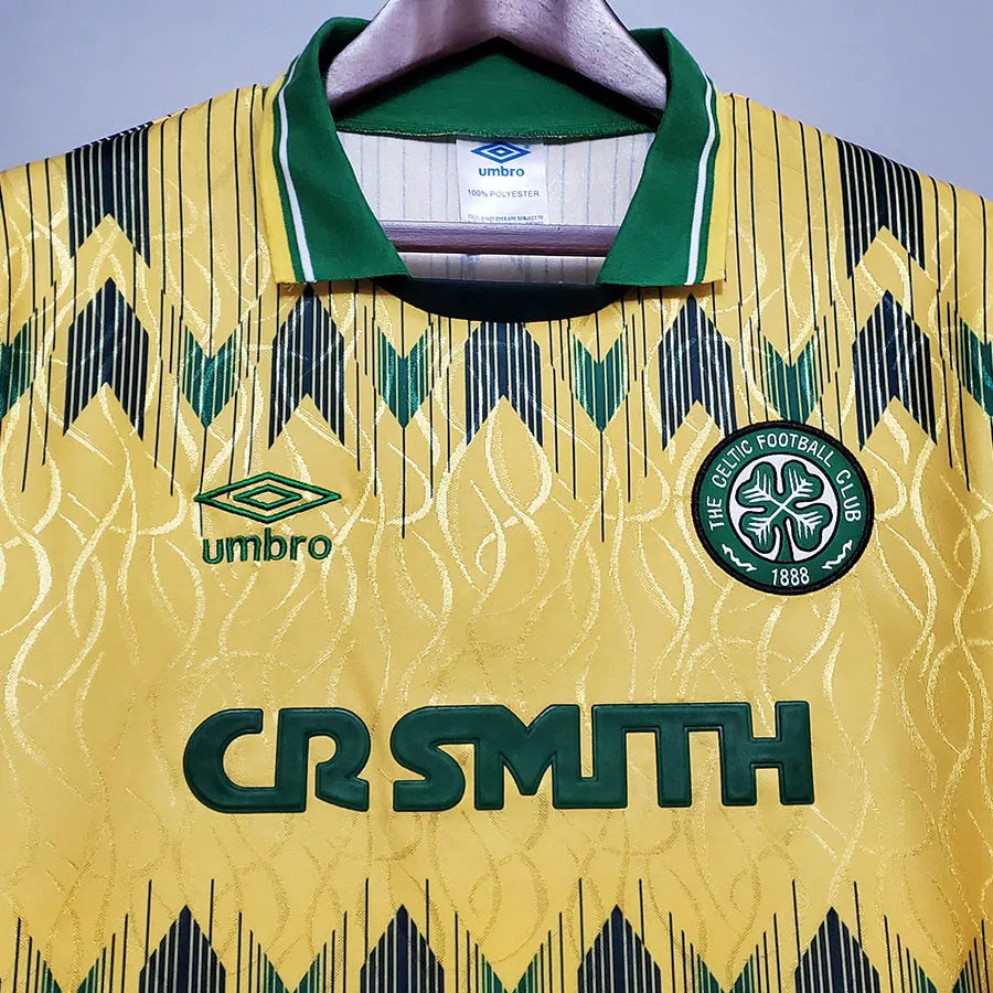 Retro Celtic 1991/1992 Away Football Jersey