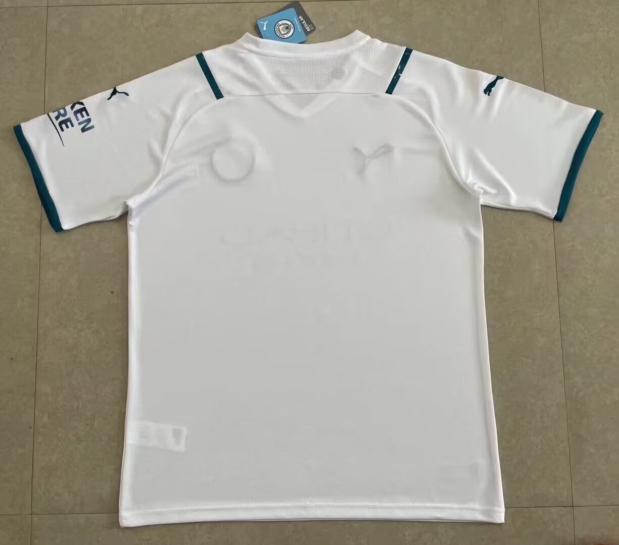 Manchester City 2021 Away Fan Version Football Jersey