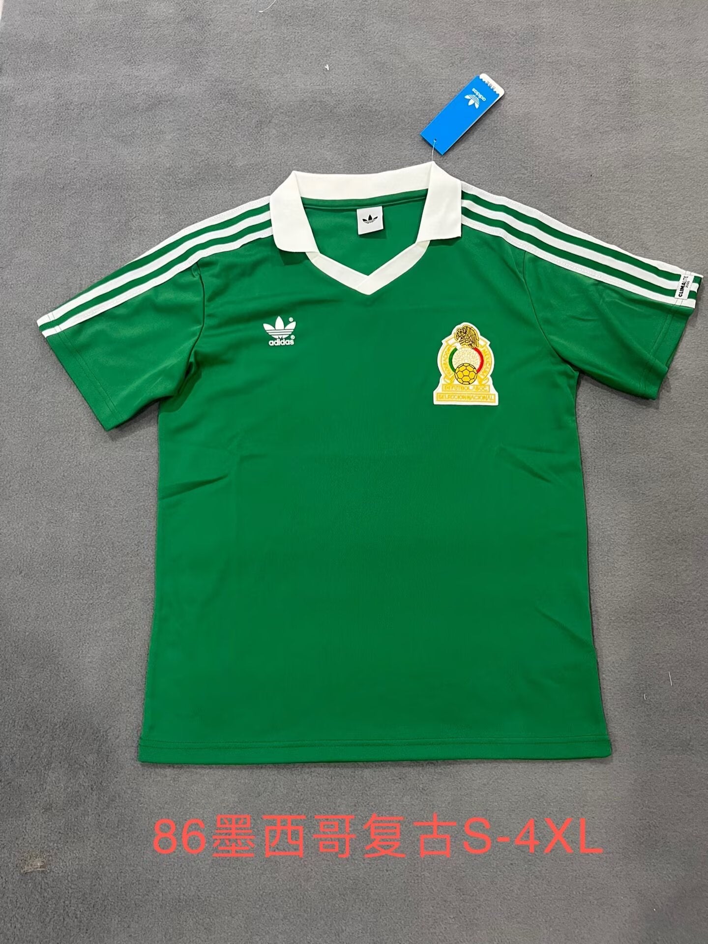 Retro Mexico 1986 Home Football Jersey