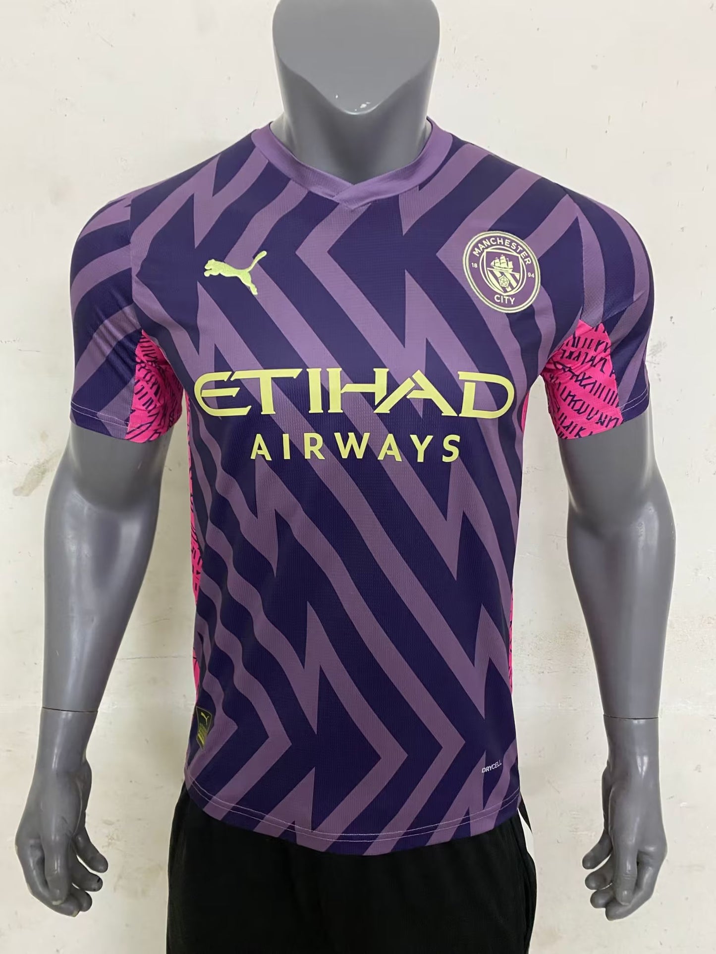 Manchester City 2023/2024 Goalkeeper Fan Version Football Jersey